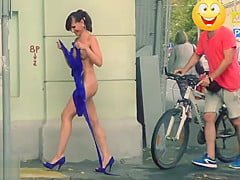Captures Jeny Getting Stripped in Public