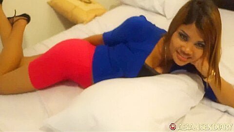 Cock Slurping Filipina Plays With Lucky Guy