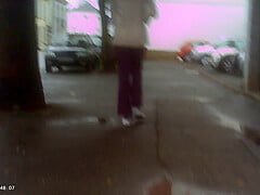 EXHIB GIRL CUM PUBLIC ***