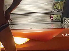 Guy in Solarium